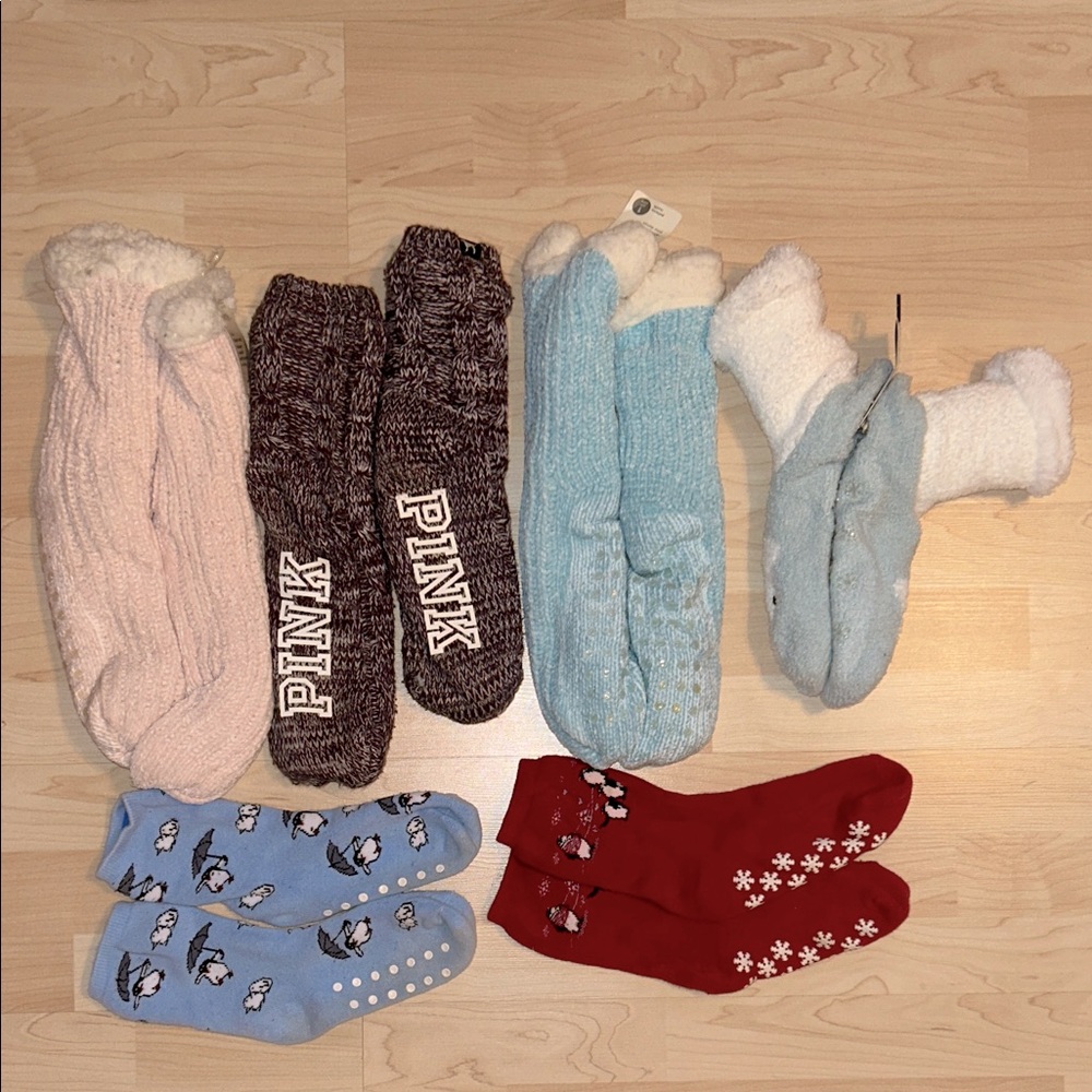 NWT slipper sock bundle